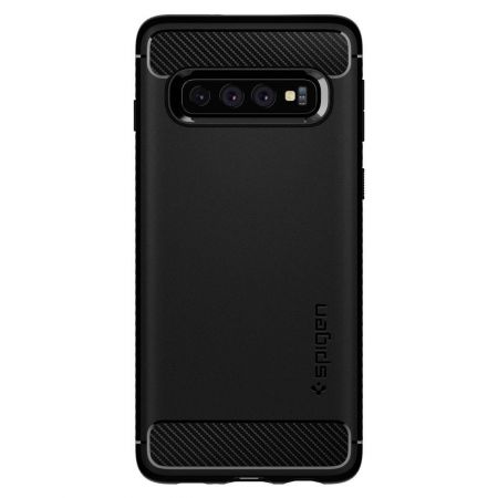 SPIGEN Rugged Armor GALAXY S10+ PLUS MATTE BLACK zdjęcie 3