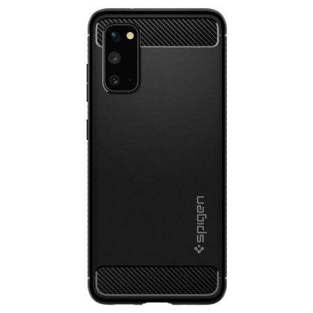 SPIGEN Rugged Armor GALAXY S20 MATTE BLACK zdjęcie 2