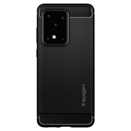 SPIGEN Rugged Armor GALAXY S20 ULTRA MATTE BLACK zdjęcie 2