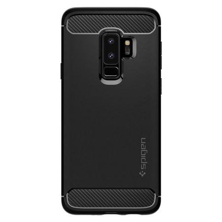 SPIGEN Rugged Armor GALAXY S9+ PLUS MATTE BLACK zdjęcie 2