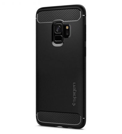 SPIGEN Rugged Armor GALAXY S9 MATTE BLACK zdjęcie 3