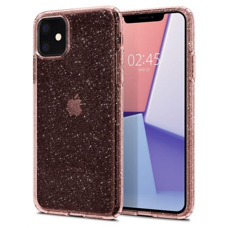 SPIGEN Liquid crystal IPHONE 11 GLITTER ROSE zdjęcie 2