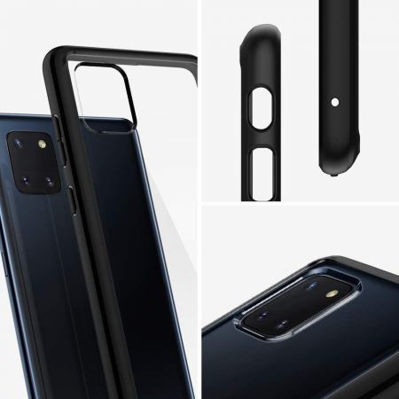 SPIGEN ULTRA hybrid GALAXY NOTE 10 LITE MATTE BLACK zdjęcie 3