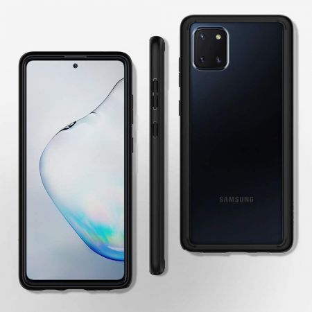 SPIGEN ULTRA hybrid GALAXY NOTE 10 LITE MATTE BLACK zdjęcie 4