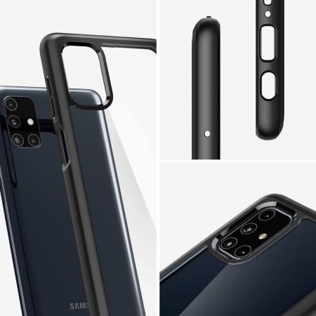 SPIGEN ULTRA hybrid GALAXY M51 MATTE BLACK zdjęcie 2