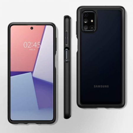SPIGEN ULTRA hybrid GALAXY M51 MATTE BLACK zdjęcie 4