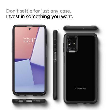 SPIGEN ULTRA hybrid GALAXY M31S MATTE BLACK zdjęcie 4