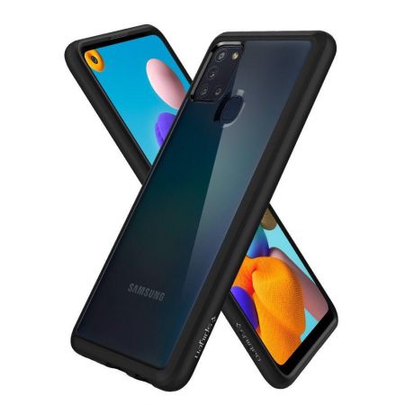 SPIGEN ULTRA hybrid GALAXY A21S MATTE BLACK zdjęcie 2