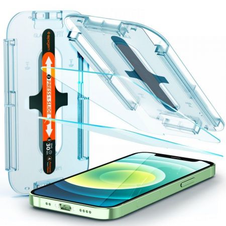 Szkło hartowane SPIGEN GLAS.TR EZ FIT 2-PACK IPHONE 12 MINI