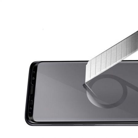Szkło hartowane SPIGEN GLAS.TR CASE FRIENDLY GALAXY S9 BLACK zdjęcie 2