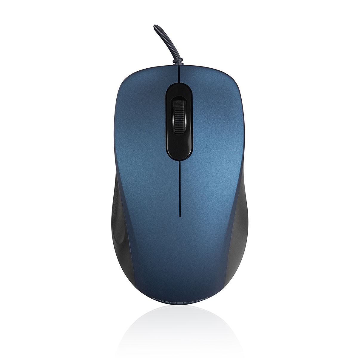 MODECOM M10S SILENT NIEBIESKA PRZEWODOWA MYSZ OPTYCZNA zdjęcie 2