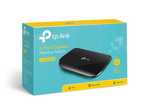 TP-LINK Przełącznik typu desktop, 5 portów Gb TL-SG1005D zdjęcie 4
