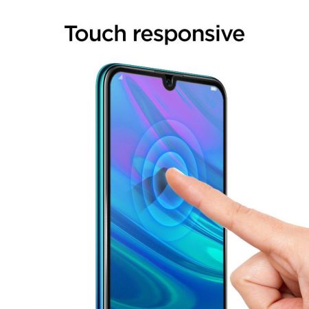 Szkło hartowane SPIGEN GLASS FC HUAWEI P SMART 2019 BLACK zdjęcie 3