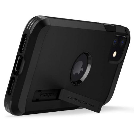 Spigen Etui Tough Armor do Iphone 11 Black zdjęcie 2