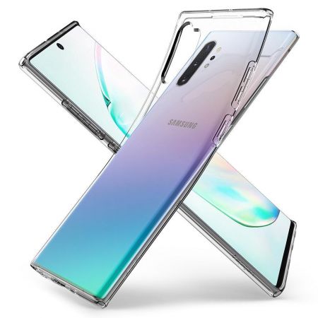 SPIGEN Liquid crystal GALAXY NOTE 10+ PLUS crystal CLEAR zdjęcie 2