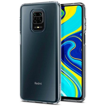 SPIGEN Liquid crystal XIAOMI REDMI NOTE 9S/9 PRO/9 PRO MAX crystal CLEAR zdjęcie 4