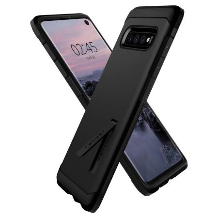 SPIGEN TOUGH ARMOR GALAXY S10 BLACK zdjęcie 2