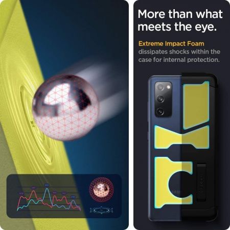 SPIGEN TOUGH ARMOR GALAXY S20 FE BLACK zdjęcie 2