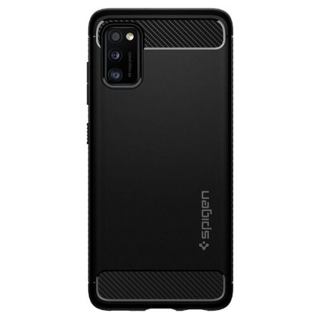 SPIGEN Rugged Armor GALAXY A41 MATTE BLACK zdjęcie 2
