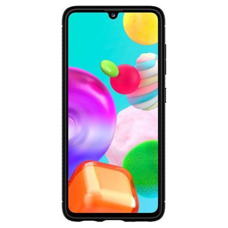 SPIGEN Rugged Armor GALAXY A41 MATTE BLACK zdjęcie 3