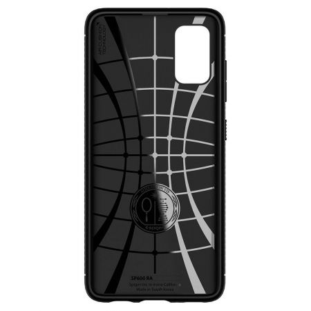 SPIGEN Rugged Armor GALAXY A41 MATTE BLACK zdjęcie 4