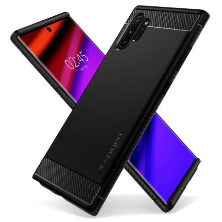 SPIGEN Rugged Armor GALAXY NOTE 10+ PLUS MATTE BLACK zdjęcie 3