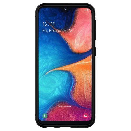SPIGEN Rugged Armor GALAXY A20E MATTE BLACK zdjęcie 3