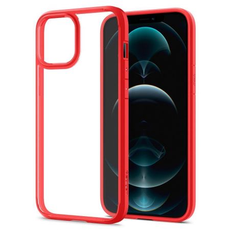 SPIGEN ULTRA hybrid IPHONE 12/12 PRO RED zdjęcie 2