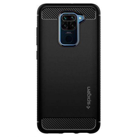 SPIGEN Rugged Armor XIAOMI REDMI NOTE 9 MATTE BLACK zdjęcie 2