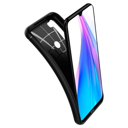 SPIGEN Rugged Armor XIAOMI REDMI NOTE 8T MATTE BLACK zdjęcie 2