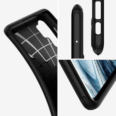 SPIGEN Rugged Armor XIAOMI MI NOTE 10/10 PRO MATTE BLACK zdjęcie 4