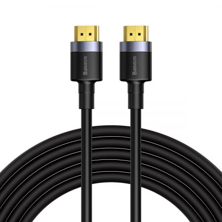 Kabel HDMI 2.0 Baseus Cafule, 4K, 3D, 5m (czarno-szary)