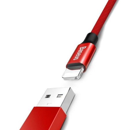 Kabel Baseus Yiven Lightning 180 cm 2A - czerwony zdjęcie 2