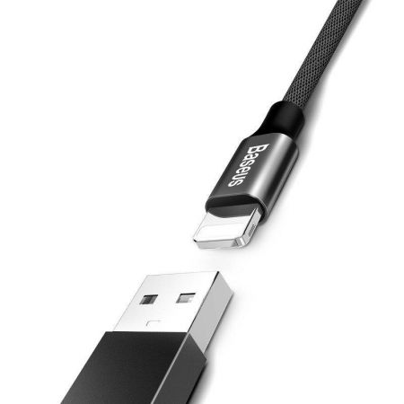 Kabel Baseus Yiven Lightning 120cm 2A - czarny zdjęcie 2