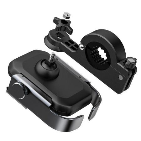 Uchwyt do telefonu Baseus Armor do motocyklu / roweru / hulajnogi / skutera (czarny) zdjęcie 3
