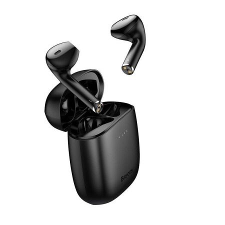 Bezprzewodowe słuchawki Baseus Encok W04 TWS, Bluetooth 5.0 (czarne) zdjęcie 3