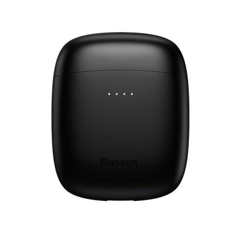 Bezprzewodowe słuchawki TWS Baseus Encok W04 Pro, ładowanie indukcyjne, Bluetooth 5.0 (czarne) zdjęcie 4