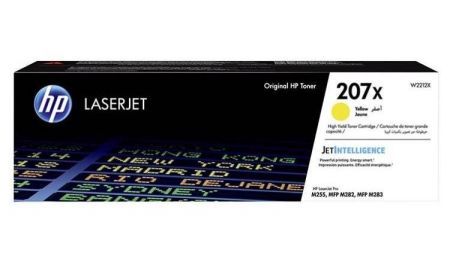 Toner 207X Żółty W2212X