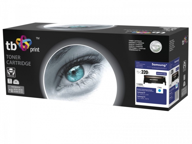 Toner do Samsung CLP320 TS-C320R CY ref.