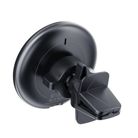 Uchwyt na telefon Tech-protect A2 Magnetic Magsafe Vent Car Mount Wireless Charger 15w Black zdjęcie 3