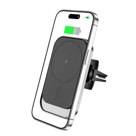 Uchwyt do telefonu Tech-protect Cw19 Magnetic Magsafe Vent Car Mount Black zdjęcie 2