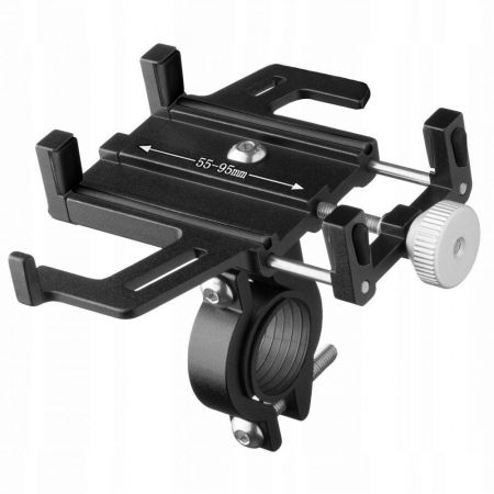 Uchwyt na telefon Tech-protect Alupro Universal Bike Mount Black zdjęcie 2