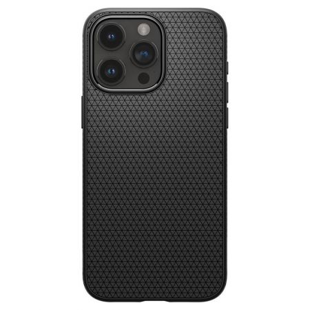 Etui Spigen Liquid Air do iPhone 15 Pro Matte Black zdjęcie 2