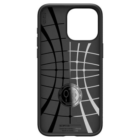 Etui Spigen Liquid Air do iPhone 15 Pro Matte Black zdjęcie 3