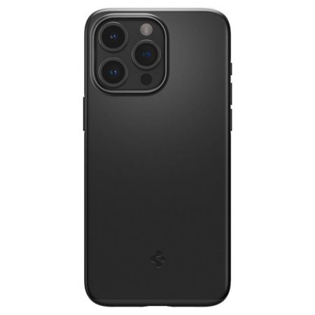 Etui Spigen Thin Fit Iphone 15 Pro Black zdjęcie 2