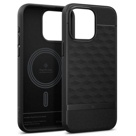 Etui Caseology Parallax Mag Magsafe Iphone 15 Pro Max Matte Black zdjęcie 2