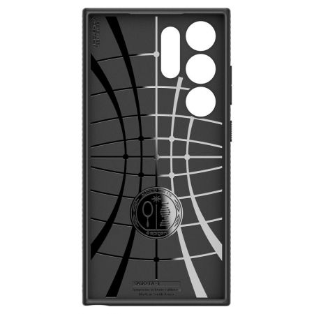 Etui Spigen Liquid Galaxy S24 Ultra Matte Black zdjęcie 4