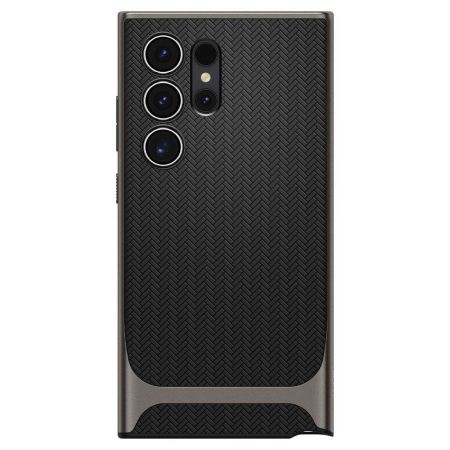 Etui Spigen Neo Hybrid Samsung Galaxy S24 Ultra Gunmetal zdjęcie 2