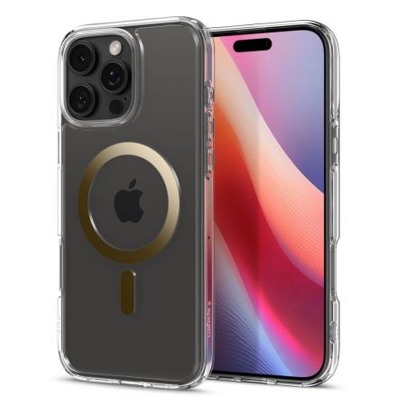 Etui Spigen Ultra Hybrid Mag Magsafe Iphone 16 Pro Gold zdjęcie 2