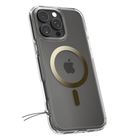 Etui Spigen Ultra Hybrid Mag Magsafe Iphone 16 Pro Gold zdjęcie 4